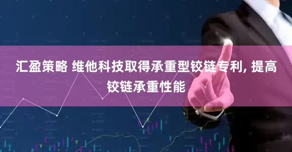 汇盈策略 维他科技取得承重型铰链专利, 提高铰链承重性能