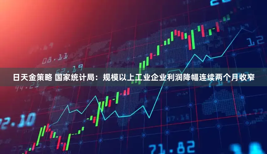 日天金策略 国家统计局：规模以上工业企业利润降幅连续两个月收窄