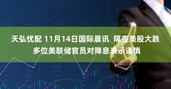 天弘忧配 11月14日国际晨讯  隔夜美股大跌 多位美联储官员对降息表示谨慎