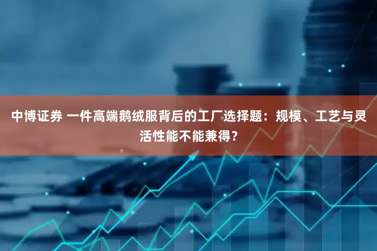 中博证券 一件高端鹅绒服背后的工厂选择题：规模、工艺与灵活性能不能兼得？
